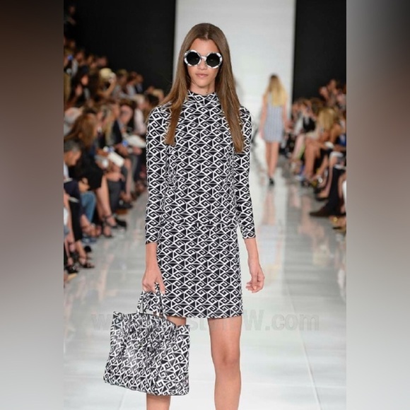 Ralph Lauren Collection Purple Label Mini Skirt Vintage Runway 60s Style White S - Picture 14 of 16